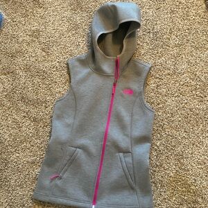 The north face vest